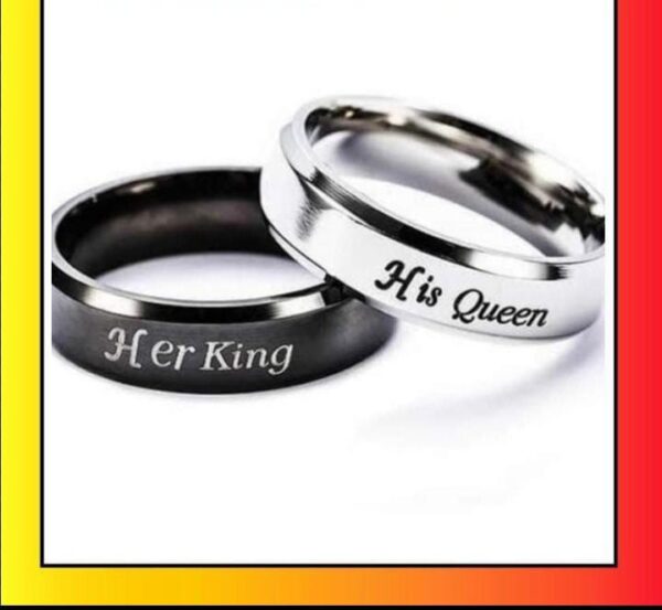 Customized Name Ring with Gift Box - Image 3