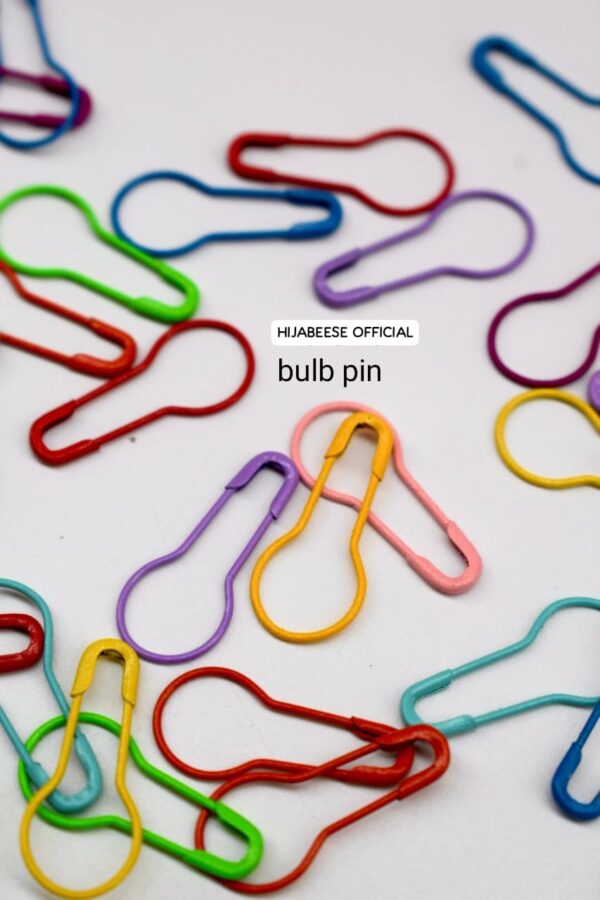 Bulb Pins – Safety Pins for All Scarves