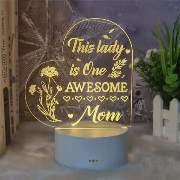 Mother day special Illusion Lamp