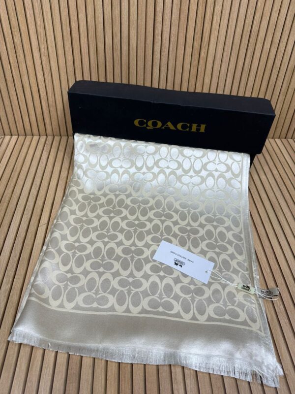 High quality Coach Scarf With Tag & Packing also - Image 3