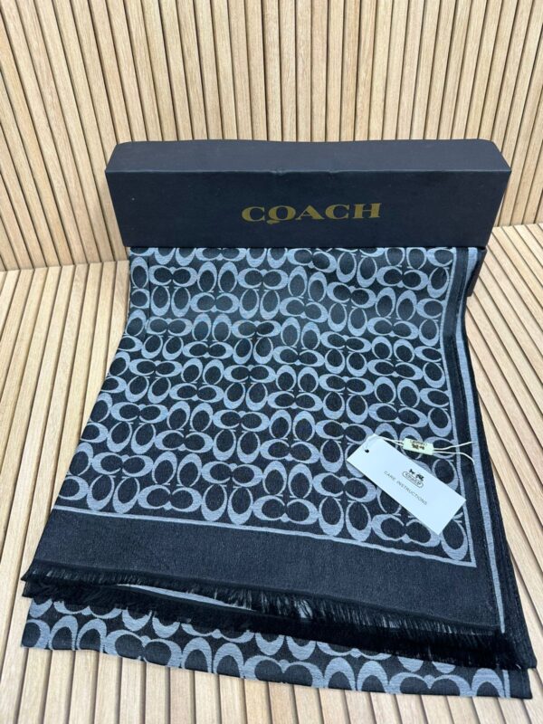 High quality Coach Scarf With Tag & Packing also - Image 2