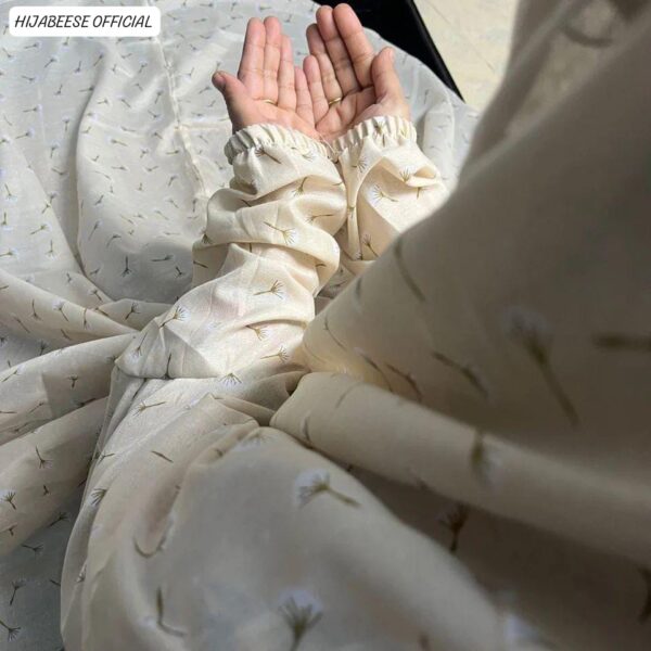 PRINTED NAMAZ CHADDAR WITH SLEEVES - Image 3
