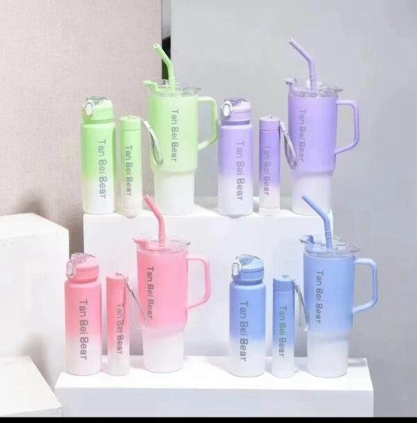3 in 1 water bottle set